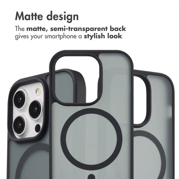 imoshion Colour Guard Back Cover with MagSafe Apple iPhone 14 Pro - Black