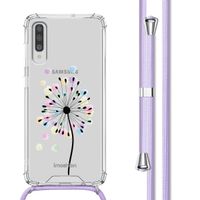 imoshion Design hoesje met koord Samsung Galaxy A70 - Sandstone Dandelion