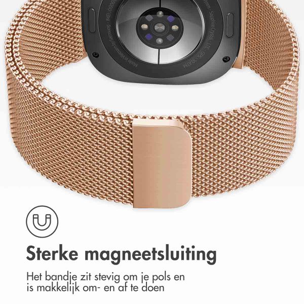 imoshion Milanees magnetisch bandje Samsung Galaxy Watch Ultra (2024/2025) - Rosé Goud