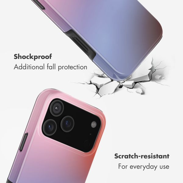 Selencia Vivid Back Cover with MagSafe Apple iPhone 17 Pro Max - Gradient Soft Blush