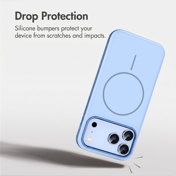 imoshion Colour Case with Thin MagSafe Ring Apple iPhone 18 Pro Max / 17 Pro Max - Light Blue