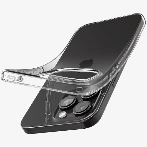 Spigen Liquid Crystal Backcover Apple iPhone 15 Pro Max - Transparant