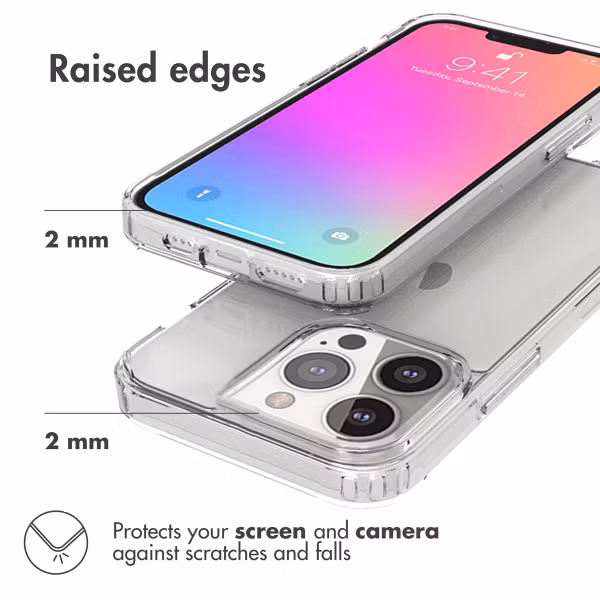 Accezz Xtreme Impact Backcover Apple iPhone 13 Pro - Transparant