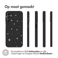 imoshion Design hoesje Samsung Galaxy A14 (5G/4G) - Sterren / Zwart