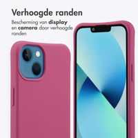 imoshion Color Backcover met afneembaar koord MagSafe Apple iPhone 13 - Raspberry