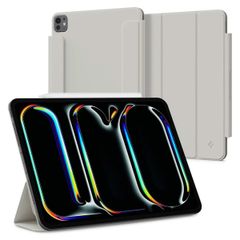 Spigen Air Skin folio OneTap Apple iPad Pro 11 (2024) M4 - Grijs