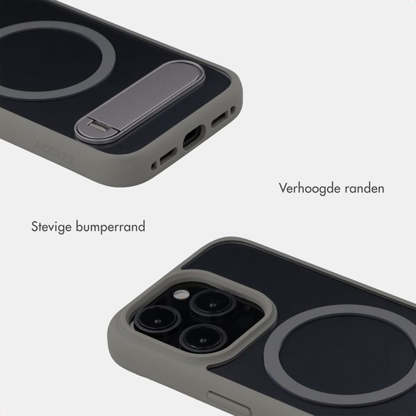 Accezz Hold Backcover met MagSafe Apple iPhone 15 Pro - Grey