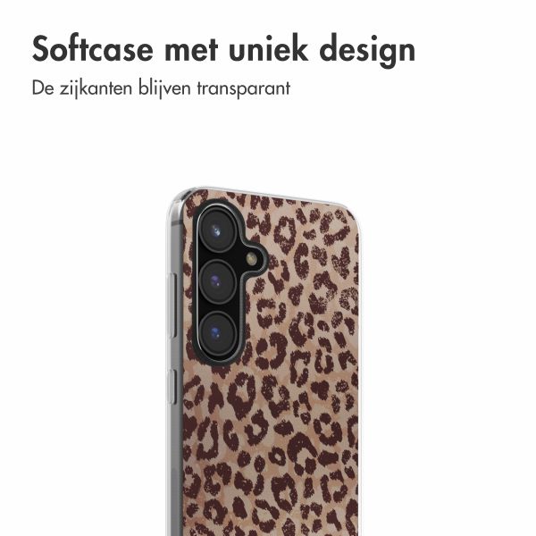 imoshion Design hoesje Samsung Galaxy S24 FE - Leopard Mood