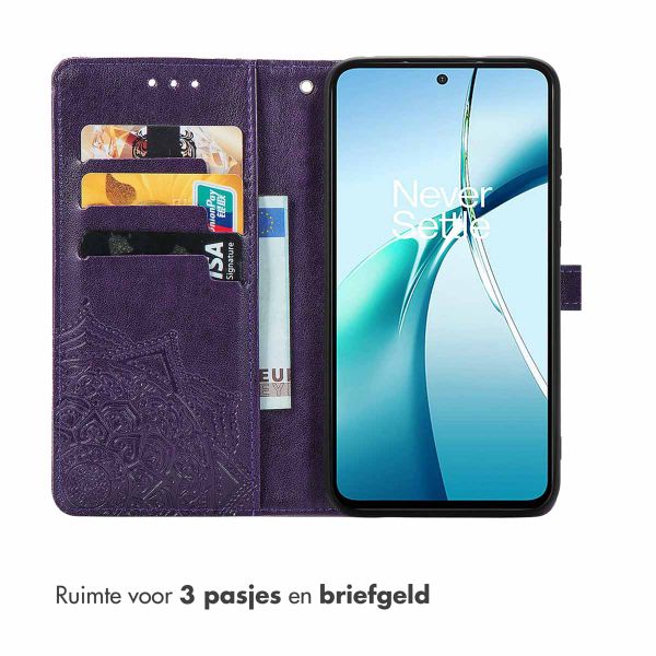 imoshion Mandala Bookcase Motorola Moto G86 - Paars