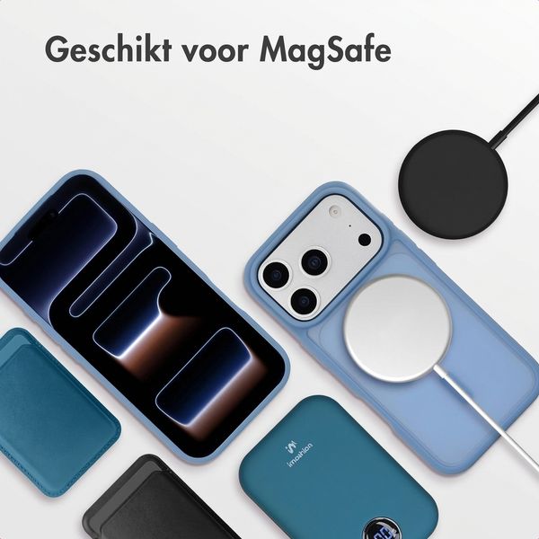 imoshion Color Guard Backcover met MagSafe Apple iPhone 17 Pro - Lichtblauw