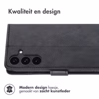 imoshion Luxe Bookcase Samsung Galaxy S25 FE - Zwart