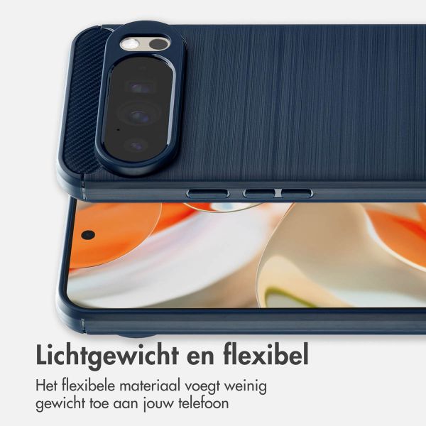 imoshion Brushed Backcover Google Pixel 10 Pro XL - Donkerblauw