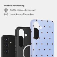 Selencia Vivid Backcover met MagSafe Samsung Galaxy S25 - Happy Dots Digital Sky