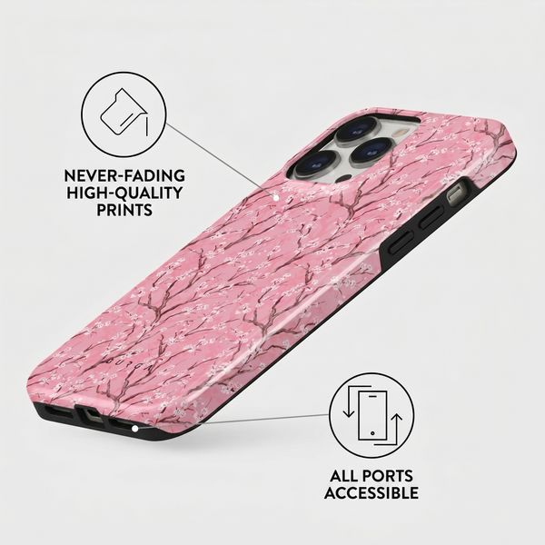 Burga Tough Back Cover with MagSafe Apple iPhone 15 Pro - Sakura