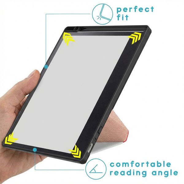 imoshion Vouwbare Bookcase Kobo Elipsa 2E - Rosé Goud