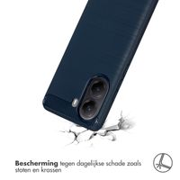 imoshion Brushed Backcover Xiaomi Poco X7 Pro - Donkerblauw