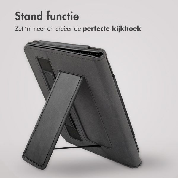 imoshion Stand Bookcase Sleepcover met strap Kobo Clara Colour / BW - Zwart