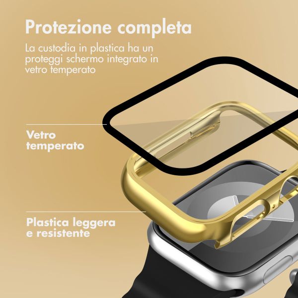 imoshion Full Cover Shiny Hardcase Apple Watch 7 / 8 / 9 - 45 mm - Goud