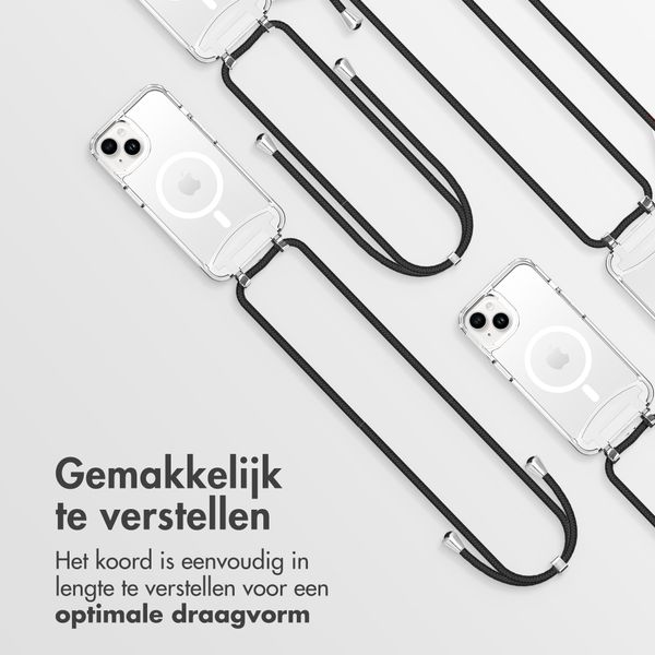 imoshion MagSafe Backcover met afneembaar koord Apple iPhone 14 - Transparant