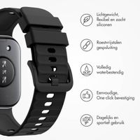 imoshion Siliconen bandje Huawei Watch Fit 4 / 4 Pro - Zwart