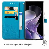 imoshion Mandala Bookcase Xiaomi Redmi Note 14 Pro 5G - Turquoise