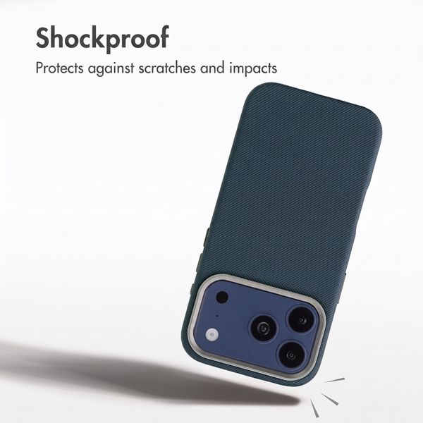 Accezz Mesh Back Cover with MagSafe Apple iPhone 17 Pro - Dark Blue