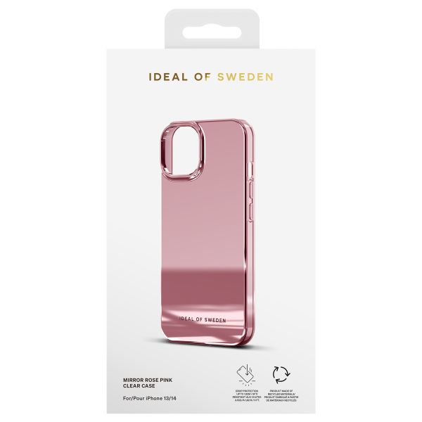 iDeal of Sweden Mirror Case iPhone 13 / 14 - Rose Pink