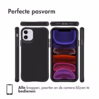imoshion Rugged Hybrid Carbon Case Apple iPhone 11 - Black