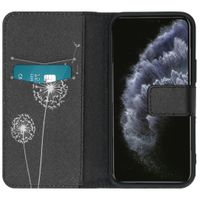 imoshion Design Softcase Bookcase iPhone 12 Mini - Dandelion