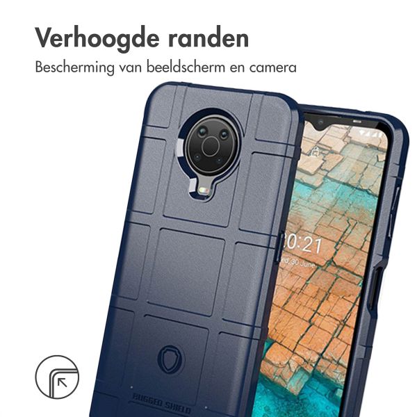 imoshion Rugged Shield Backcover Nokia G10 / G20 - Donkerblauw