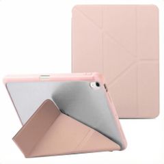imoshion Origami Bookcase Apple iPad 9 (2021) 10.2 inch / iPad 8 (2020) 10.2 inch / iPad 7 (2019) 10.2 inch - Roze
