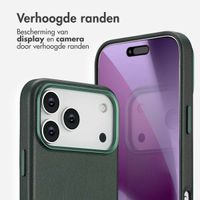 Accezz MagSafe Leather Backcover Apple iPhone 17 Pro Max - Cedar Green