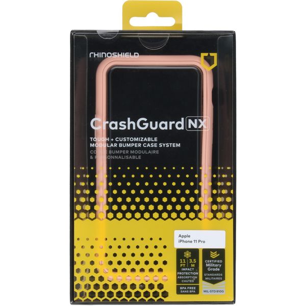 RhinoShield CrashGuard NX Bumper iPhone 11 Pro - Roze