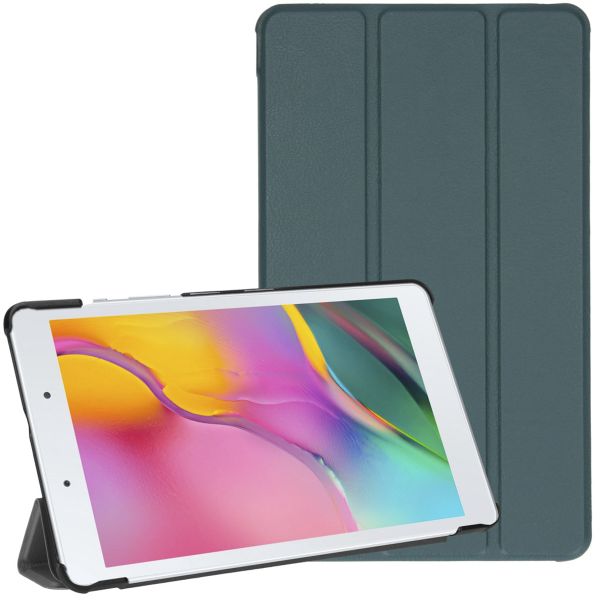 imoshion Trifold Bookcase Galaxy Tab A 8.0 (2019) - Donkergroen