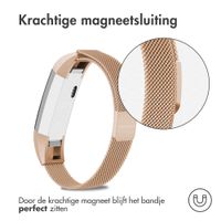 imoshion Milanees magnetisch bandje Fitbit Alta (HR) - Maat S - Rosé Goud