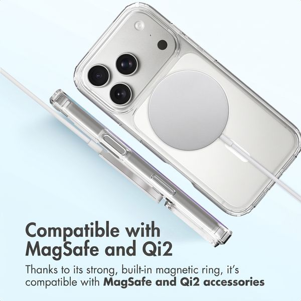 Accezz Xtreme Impact Backcover with MagSafe Apple iPhone 18 Pro / 17 Pro - Transparent