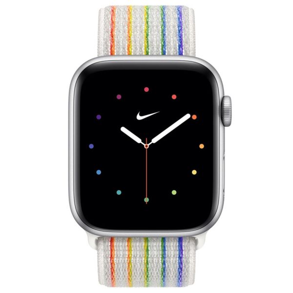 Apple Nike Sport Loop Band Apple Watch Series 1 t/m 9 / SE (38/40/41 mm) | Series 10 (42 mm) - Pride