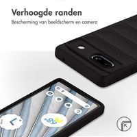 imoshion EasyGrip Backcover Google Pixel 7a - Zwart