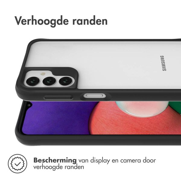 imoshion Rugged Hybrid Case Samsung Galaxy A14 (5G) - Zwart