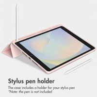 Accezz Smart Silicone Book Case Apple iPad 9 (2021) 10.2 inch / iPad 8 (2020) 10.2 inch / iPad 7 (2019) 10.2 inch - Pink