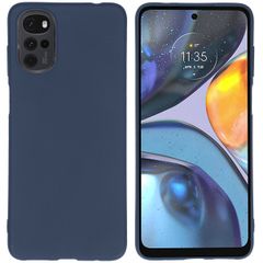 imoshion Color Backcover Motorola Moto G22 - Donkerblauw