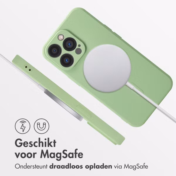 imoshion Color Backcover met MagSafe Apple iPhone 13 Pro - Groen