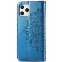 Mandala Bookcase Apple iPhone 12 (Pro) - Turquoise