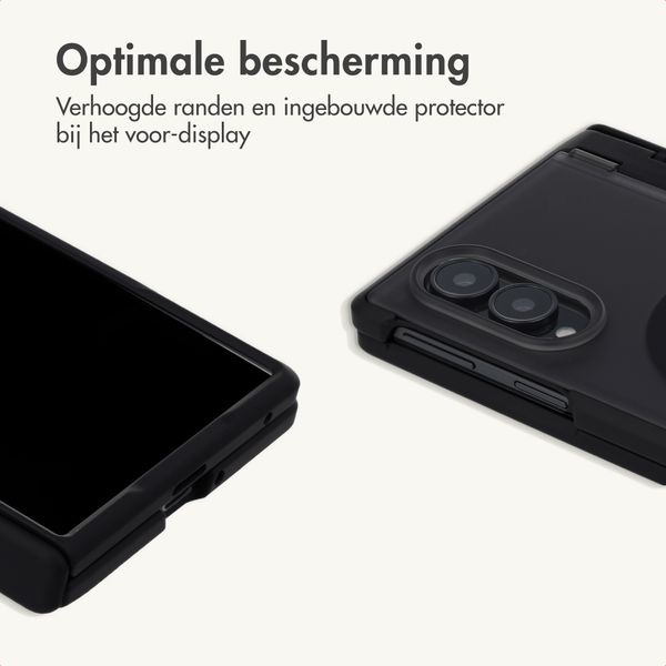 imoshion Frosted Backcover met MagSafe en Stand Samsung Galaxy Z Fold 8 - Zwart