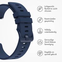 imoshion Siliconen sportbandje met gesp Samsung Galaxy Watch 7 40/44 mm - Donkerblauw