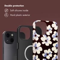 Selencia Vivid Back Cover with MagSafe Apple iPhone 13 - Choco Flower Pop