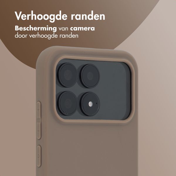 imoshion Color Backcover Xiaomi Poco F8 Pro - Bruin