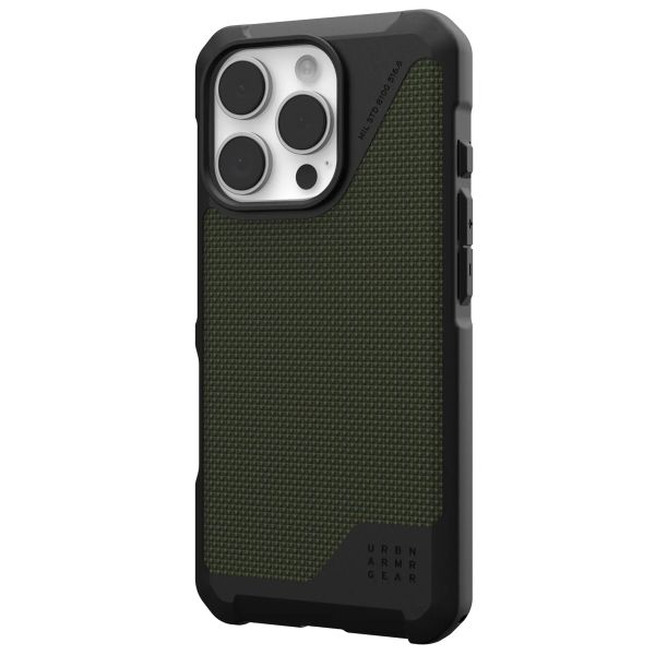 UAG Metropolis LT MagSafe Backcover iPhone 16 Pro - Kevlar Olive