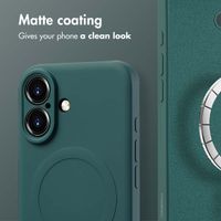 imoshion Colour Back Cover with MagSafe Apple iPhone 16 - Dark Green