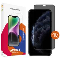 Accezz Gehard Glas Privacy Screenprotector Apple iPhone 11 Pro / Xs / X